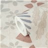 Papeldecor|Modern Nordic floral wallpaper white|Bedrooms