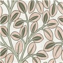Papeldecor|Retro vintage floral wallpaper pink|Scandinavian