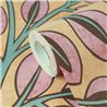 Papeldecor|Retro floral wallpaper yellow and pink|Scandinavian