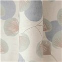 Papeldecor|Scandinavian leaf wallpaper pastel tones|Bedrooms