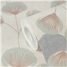 Papeldecor|Papier peint feuilles scandinave tons pastel|Chambres