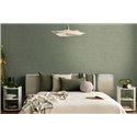 Papeldecor|Plain stucco wallpaper green|Bedrooms