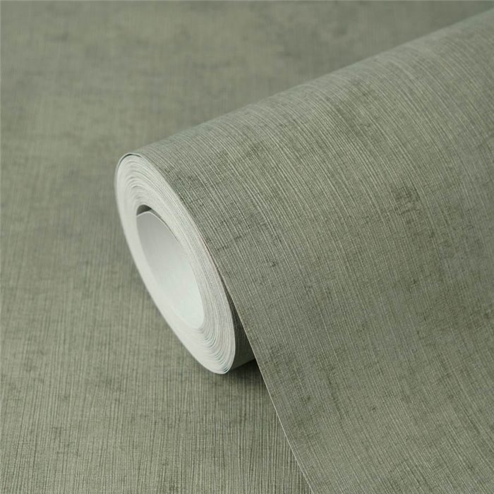 Papeldecor|Plain stucco wallpaper green|Stucco Imitation