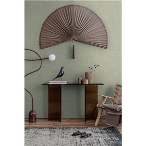 Papeldecor|Plain stucco wallpaper green|Bedrooms 2