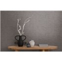 Papeldecor|Plain stucco wallpaper dark grey|Living Room