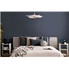 Papeldecor|Plain stucco wallpaper dark blue|Bedrooms