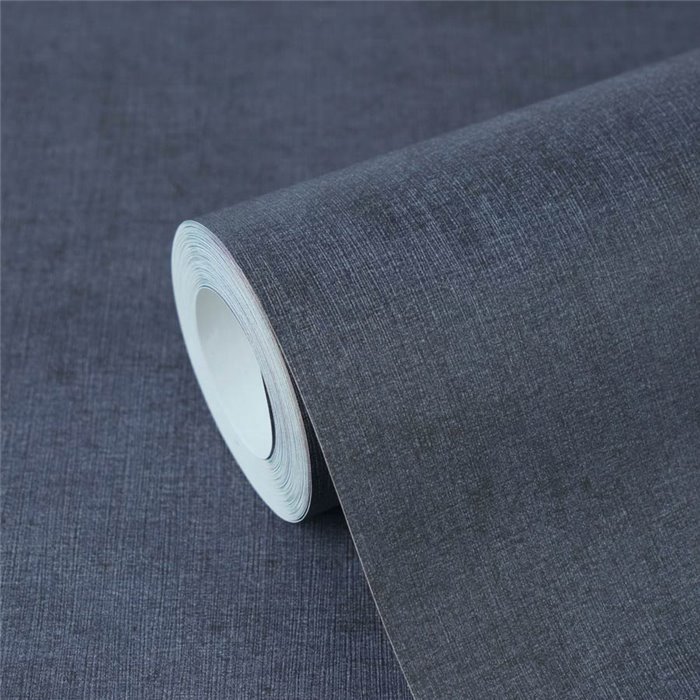 Papeldecor|Plain stucco wallpaper dark blue|Stucco Imitation