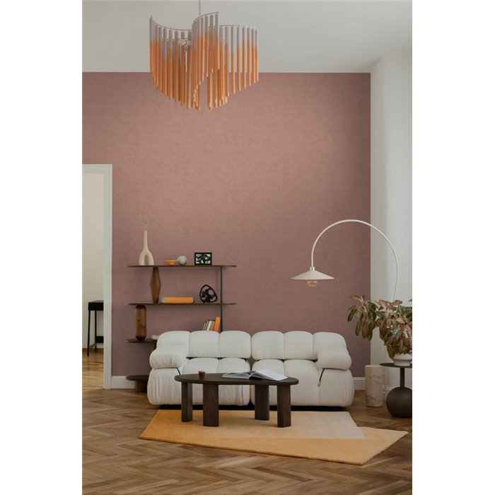 Papeldecor|Stucco effect wallpaper brown|Stucco Imitation