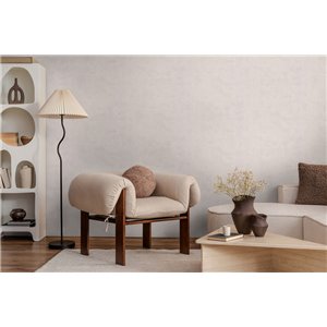 Papeldecor|Stucktapete grün|Schlafzimmer 2