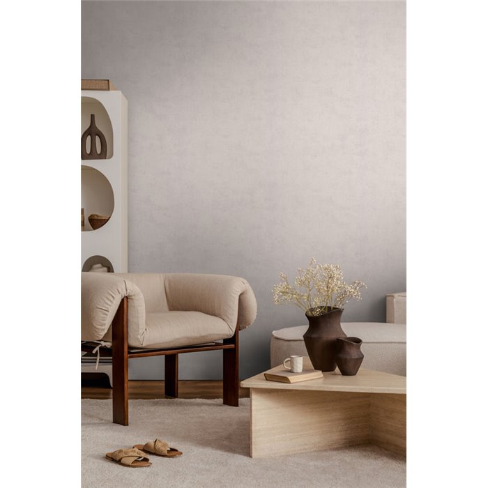 Papeldecor|Stucco effect wallpaper light grey|Stucco Imitation