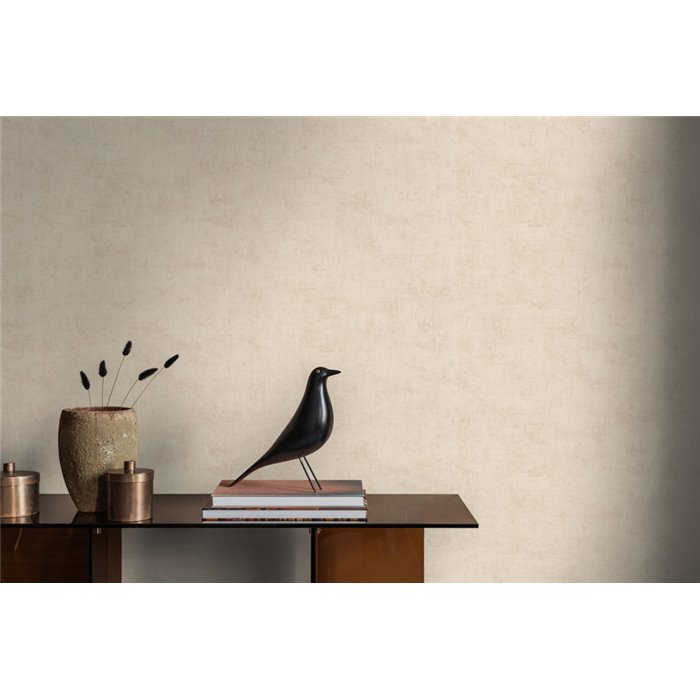 Papeldecor|Stucco effect wallpaper beige|Stucco Imitation
