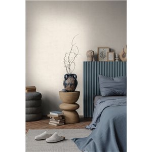 Papeldecor|Papier peint effet stuc bleu|Chambres 2