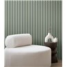 Papeldecor|Modern acoustic panel wallpaper green|Wood Imitation