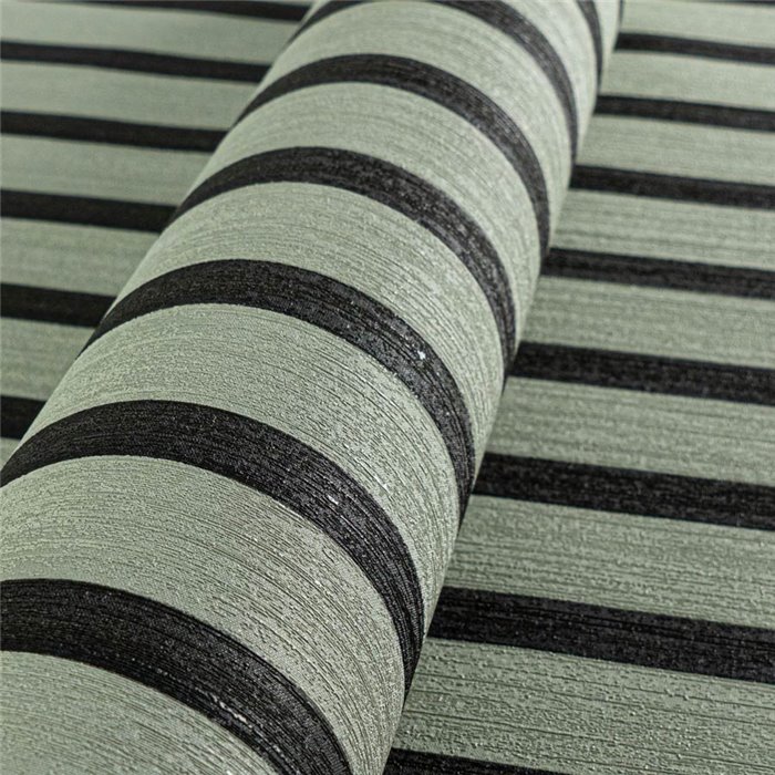 Papeldecor|Modern acoustic panel wallpaper green|Wood Imitation