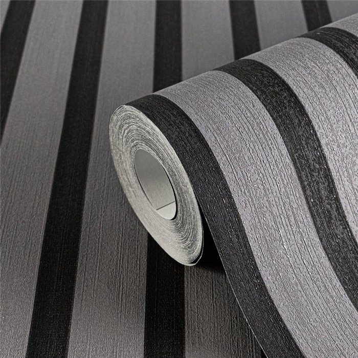 Papeldecor|Papier peint moderne panneau acoustique gris|Salón