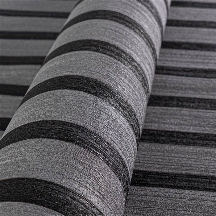 Papeldecor|Papier peint moderne panneau acoustique gris|Salón