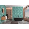 Papeldecor|Modern marble wallpaper green|Bathroom