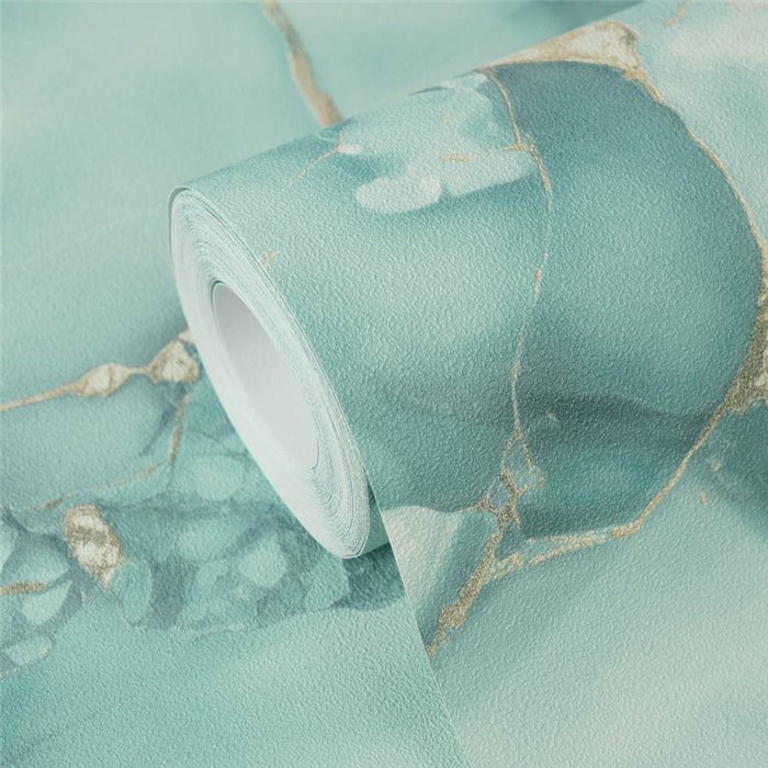 Papeldecor|Moderne Marmortapete grün|Badezimmer