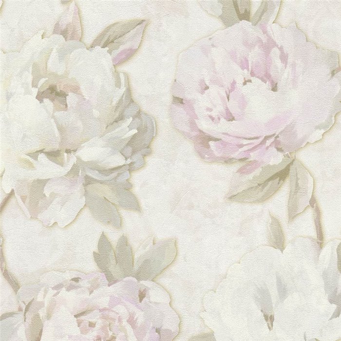 Papeldecor|Papier peint romantique grandes fleurs|Chambres