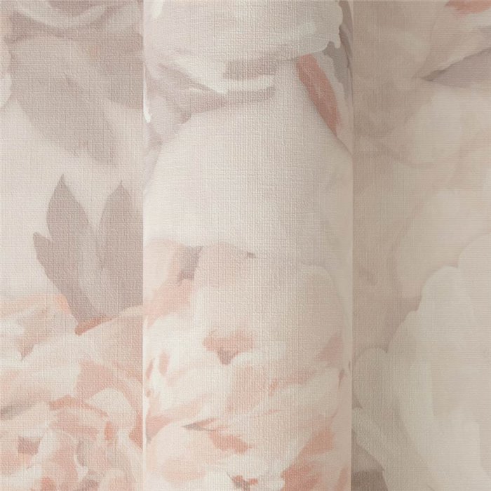 Papeldecor|Papel pintado romántico flores grandes tonos rosados|Locales Comerciales