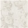 Papeldecor|Papier peint romantique grandes fleurs tons gris|Chambres