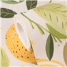 Papeldecor|Zitronentapete weiß und gelb|Küche