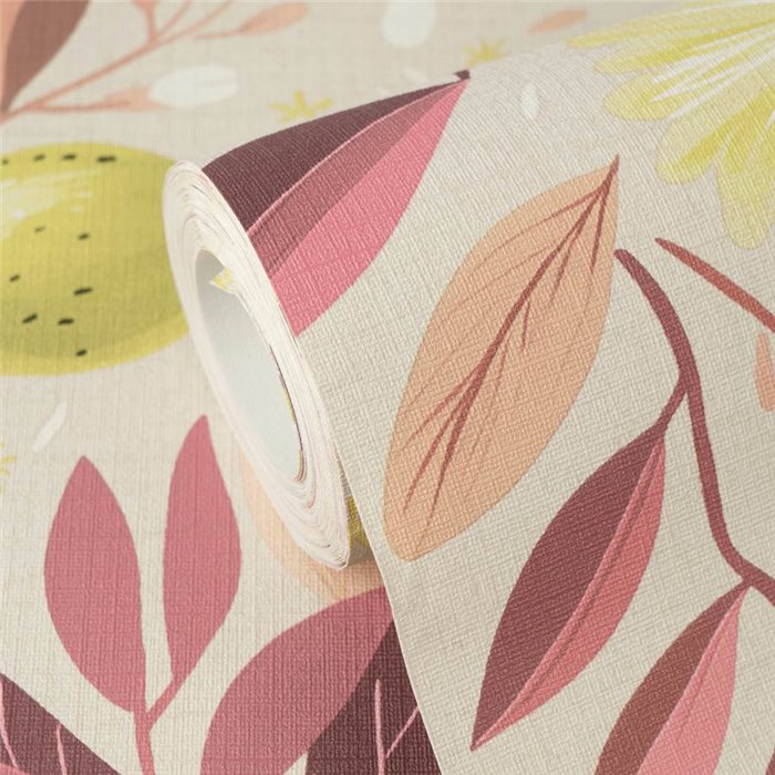 Papel pintado limones multicolor - Papeldecor Versatile 2028791693