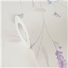 Papeldecor|Papier peint romantique fleurs aquarelle tons lilas|Chambres