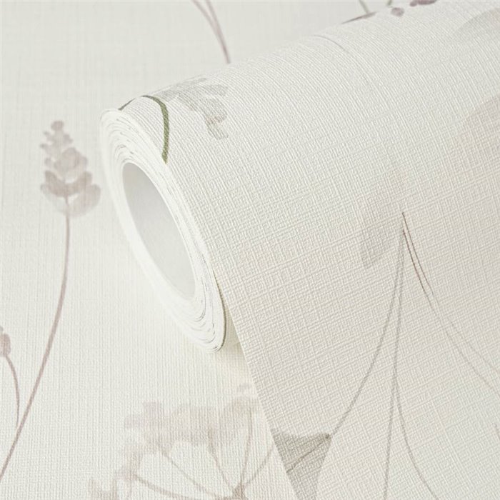 Papeldecor|Papier peint romantique fleurs des champs tons pastel|Chambres