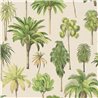 Papeldecor|Palm oasis wallpaper beige|Hospitality