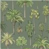 Papeldecor|Tropical palm wallpaper green|Tropical