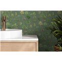Papeldecor|Tropical palm wallpaper green|Tropical