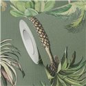 Papeldecor|Tropische Palmentapete grün|Tropische