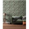 Papeldecor|Colonial palm wallpaper sage green|Living Room