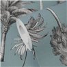 Papeldecor|Papier peint palmiers bleu turquoise|Locaux commerciaux