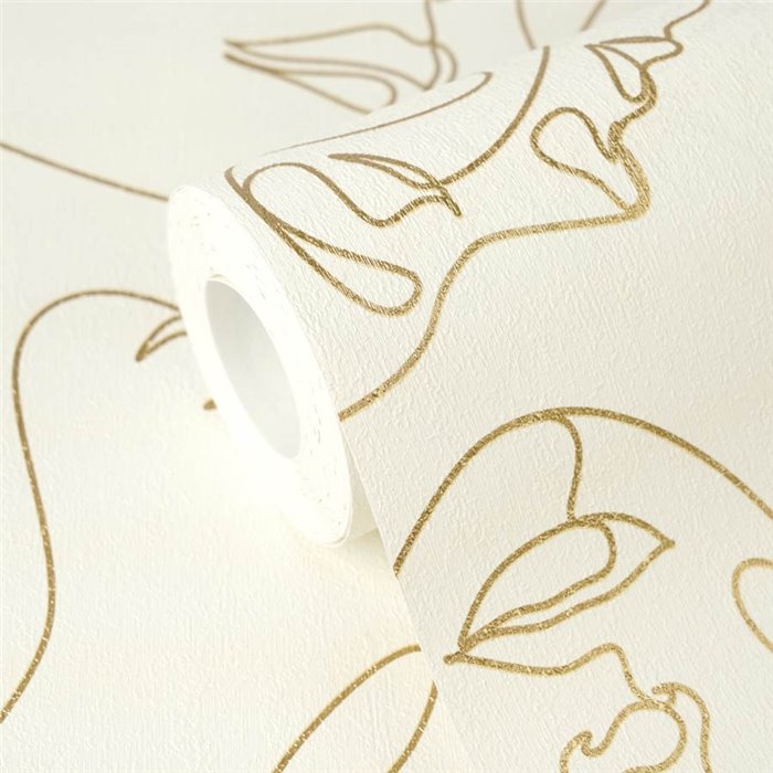 Papeldecor|Modern cubist face wallpaper|Hospitality