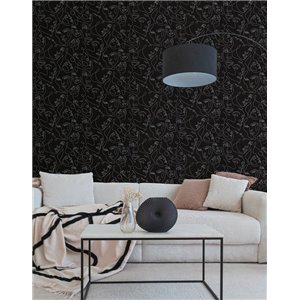 Papeldecor|Papel pintado moderno rostros figurativos|Salón 2