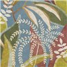 Papeldecor|Papier peint plantes tropicales bleu multicolore|Locaux commerciaux