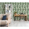 Papeldecor|Papel pintado plantas trepadoras verde|Floral