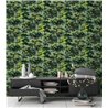 Papeldecor|Papel pintado oriental paisaje de bosque verde|Locales Comerciales