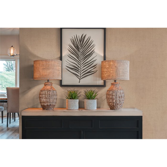 Papeldecor|Papel pintado liso texturizado marrón|Colores Lisos