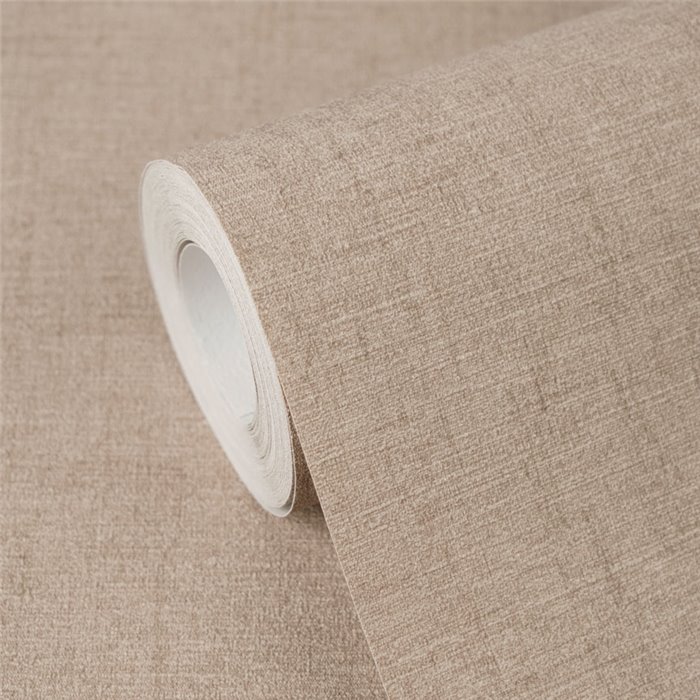Papeldecor|Papel pintado liso texturizado marrón|Colores Lisos