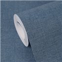Papeldecor|Einfarbige strukturierte Tapete blau|Einfarbige Farben