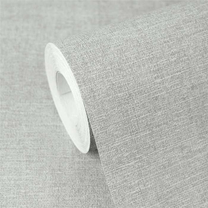 Papeldecor|Papier peint intemporel couleur unie vert grisé|Hôtellerie