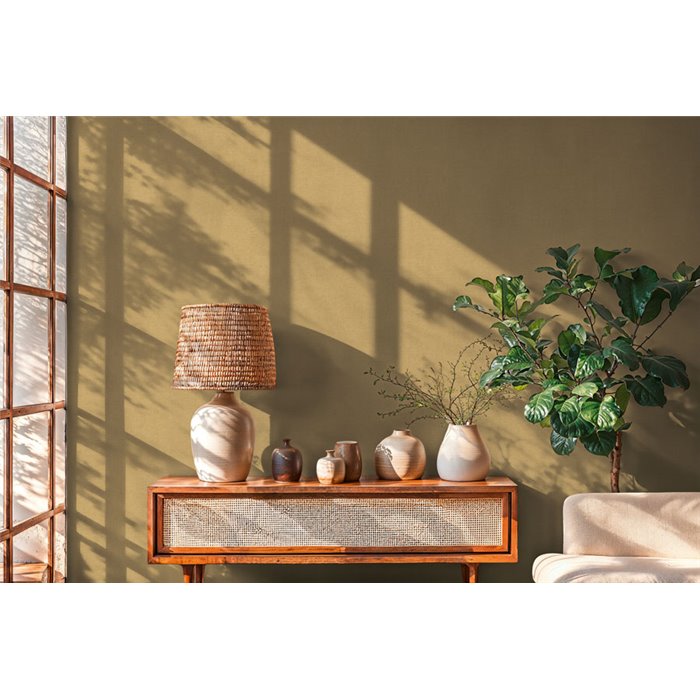 Papeldecor|Timeless plain colour wallpaper mustard yellow|Solid Colors