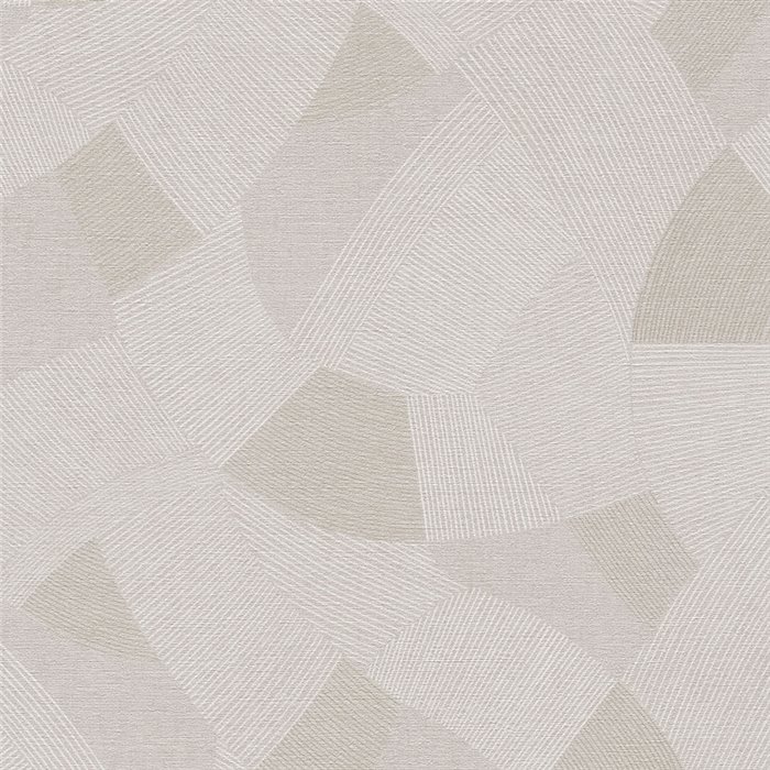 Papeldecor|Modern geometric wallpaper light grey|Hospitality