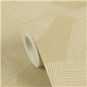 Papeldecor|Moderne geometrische Tapete in beige-braunen Tönen|Gastronomie & Hotellerie