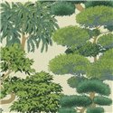Papeldecor|Papier peint paysage tropical vert|Chambres