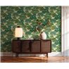 Papeldecor|Papier peint paysage tropical vert|Chambres