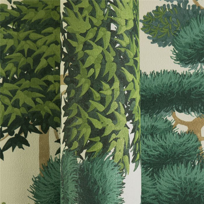 Papeldecor|Papier peint paysage tropical vert|Chambres